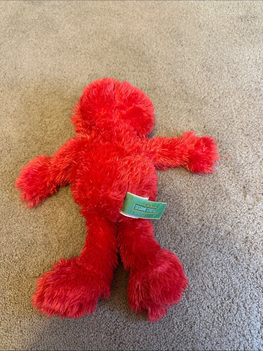 Sesame Street Elmo Plush Red with Orange Nose